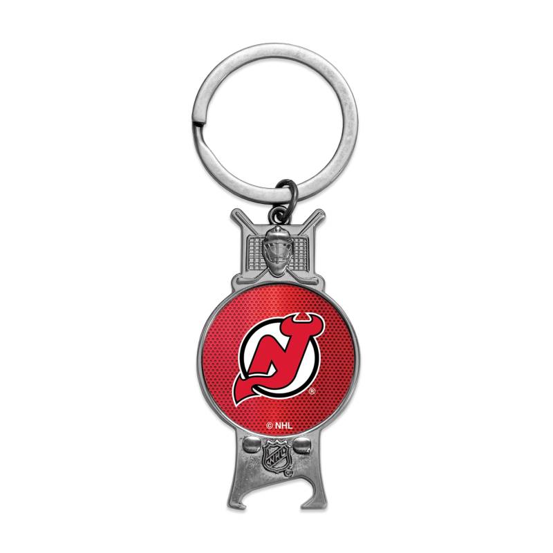 Rico Industries NHL Hockey New Jersey Devils geformter Flaschenöffner Schlüsselanhänger – tolles Geschenk von Rico Industries