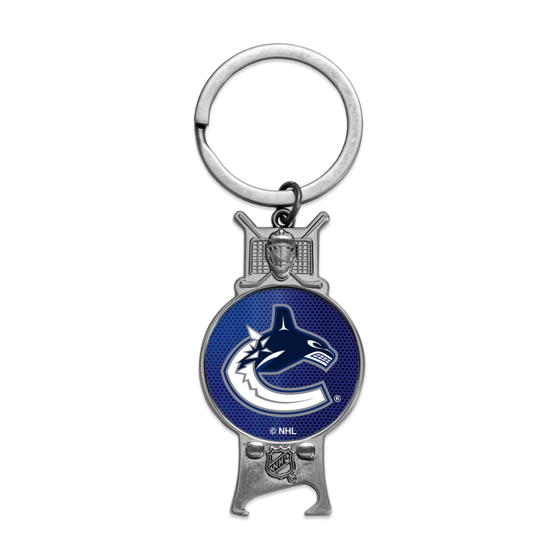 Rico Industries NHL Hockey Vancouver Canucks geformter Flaschenöffner, Schlüsselanhänger, tolles Geschenk von Rico Industries