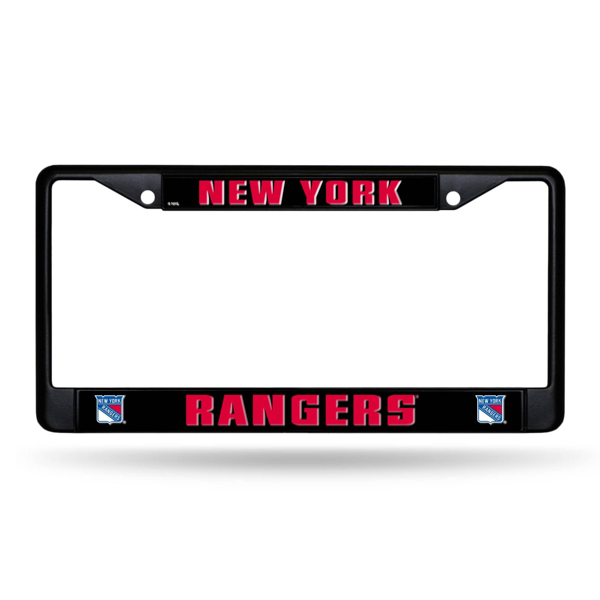 Rico Industries NHL New York Rangers Black Metal Car/Truck Frame Automobile Accessory 30,5 x 15,2 cm von Rico Industries