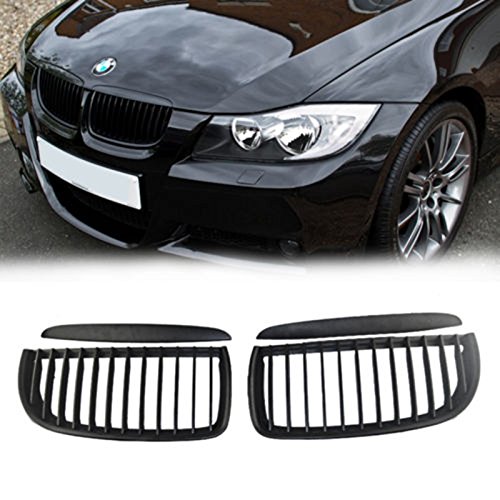 Nierengrill-Grillgrills in mattschwarzer Front für E90 E91 325i 328i 335i Limousine 05-08 4 Tür von Ricoy