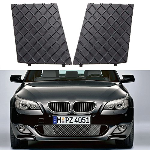 Ricoy Links & Rechts Frontstoßstange Abdeckung Unteren Mesh Grill Trim Für 2003-2010 E60 E61 M Sport Paket Grill (Paar) von Ricoy