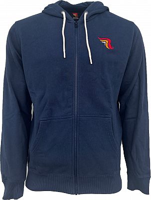 Riding Culture Blue Zip, Kapuzenjacke - Blau - L von Riding Culture