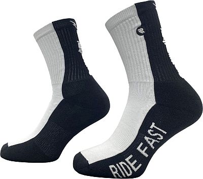 Riding Culture Spark, Socken Unisex - Schwarz/Weiß - 36-39 EU von Riding Culture