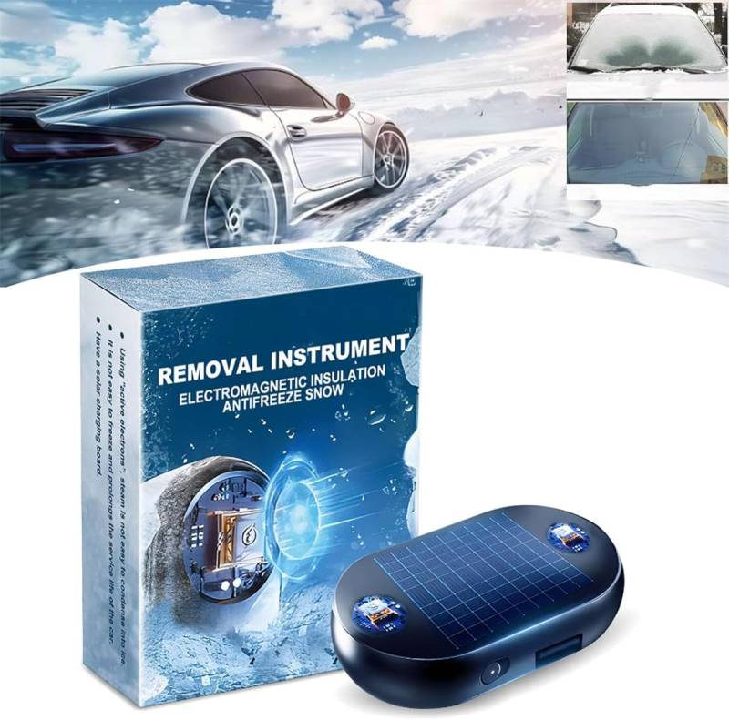 [Upgrade Solar Drive] Anti-Freeze Electromagnetic Car Snow Removal Device,Antifreeze Snow Removal Instrument,Portable Kinetic Molecular Heater,Cordless Anti-Freeze Car Snow Removal Device (1Pcs) von Rietoiu