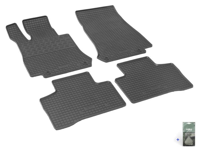 Auto Fußmatten Gummimatten Rigum geeignet für Mercedes GLC Coupe C253 ab 2016 Passgenau + Auto Duft/BesteKauf von Rigum