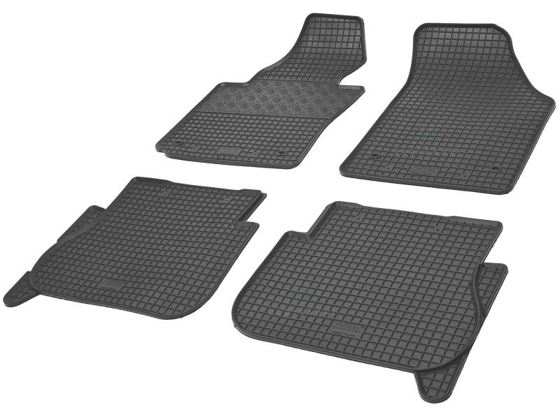 Gummimatten Fußmatten Gummifußmatten RIGUM geeignet für VW Caddy 5-Sitzer 2005-2020 Perfekt angepasst + Magic Eraser von Rigum