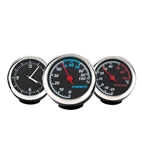 LanCo Bright Auto Auto digitale Kristall mechanische Uhr/Thermometer/Feuchtigkeitsmesser von Riloer