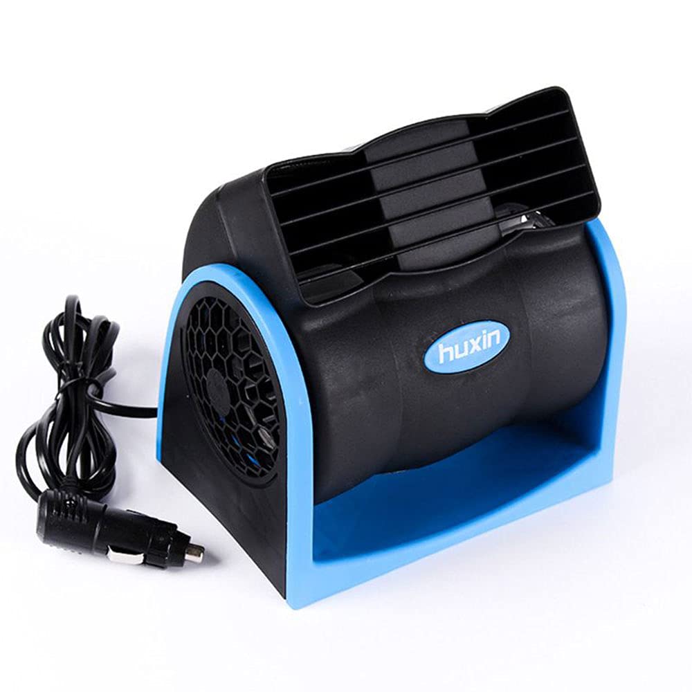 Riloer 12V Klimaanlage Auto, Flügelloser Ventilator Auto, Tragbarer Klimaanlagefür, Mini Air Cooler Luftkühler, 12V Zigarettenanzünder Lüfter von Riloer