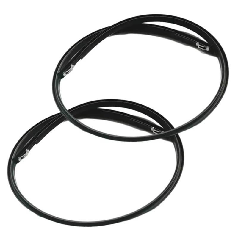 Riloer Dachablaufleisten, Dichtungsstreifen, 1 Paar Dachablaufleisten-Set, Zierleiste, kompatibel mit Honda Fit Hatchback 2005–2008, 74306-SAA-003 von Riloer