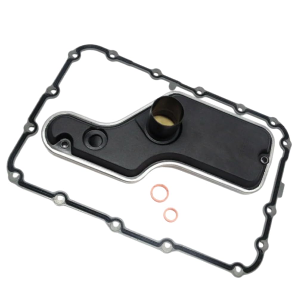 Riloer Getriebeölfiltersatz, 1 Satz Getriebefilter-Ölwannendichtungssatz Kompatibel mit Ford Mustang 5 SP RWD V6 4,0 l V8 4,6 l 5R55S 2005-2010 von Riloer