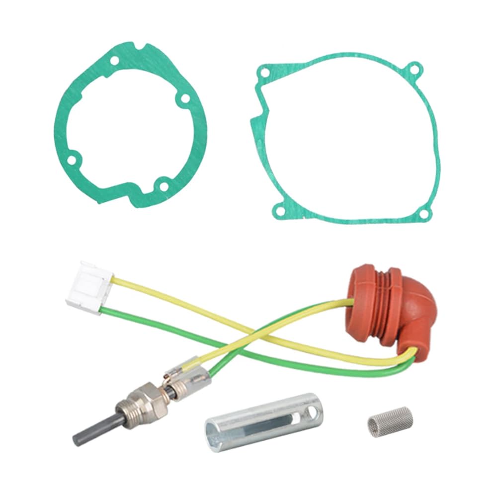 Riloer Glühkerzen-Reparatursatz, Glühkerze für Dieselheizung, Glühzündkerzensatz für Standheizungen für Diesel, kompatibel mit D2-Modell-Zusatzheizungen mit 12 V DC 5 kW von Riloer