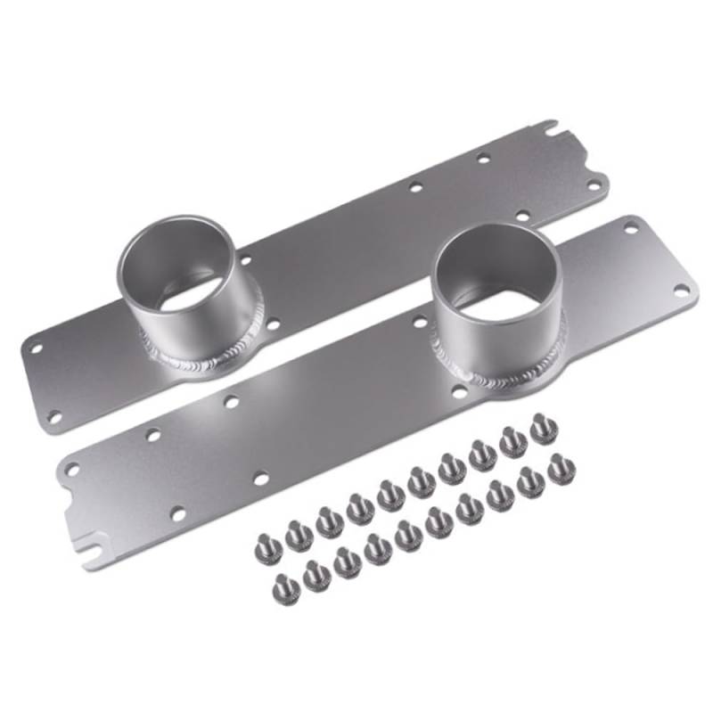 Riloer Plenum-Ansaugkrümmer mit Schrauben, Paar Aluminium-Plenum-Ansaugkrümmer, kompatibel mit Ford Econoline Super Duty 8 Zyl. 7,3 l Diesel 1996–1999 von Riloer