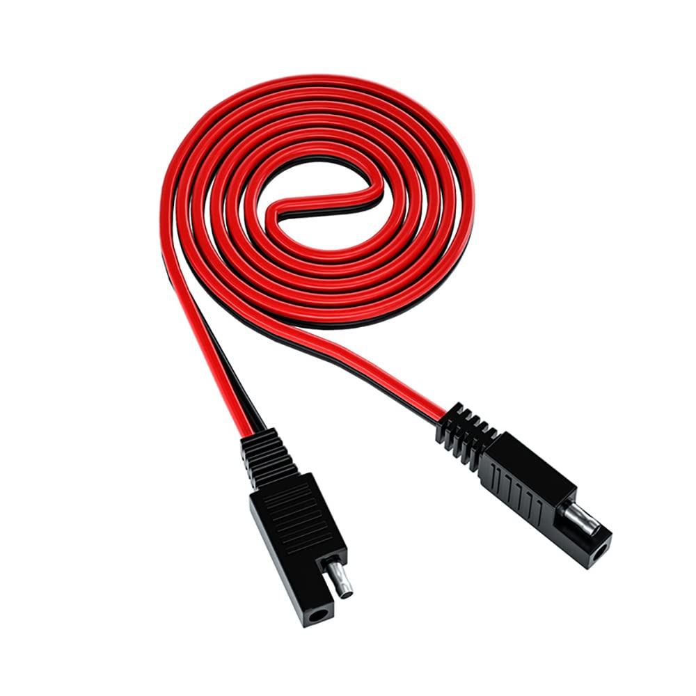 Riloer SAE-zu-SAE-Kabel, 16AWG-Kupfer-PVC-Solarsteckerkabel, SAE-Verlängerungskabel-Stromkabel von Riloer