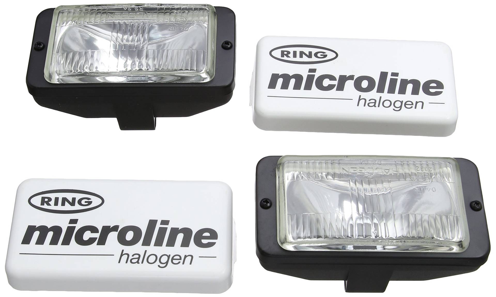 Ring Automotive Microline brl054 C, rechteckig, Drive, Weiß Bezüge von Ring