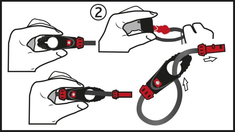 Ring Automotive RLS7 Ladungssicherung Verstellbare Haken von Ring