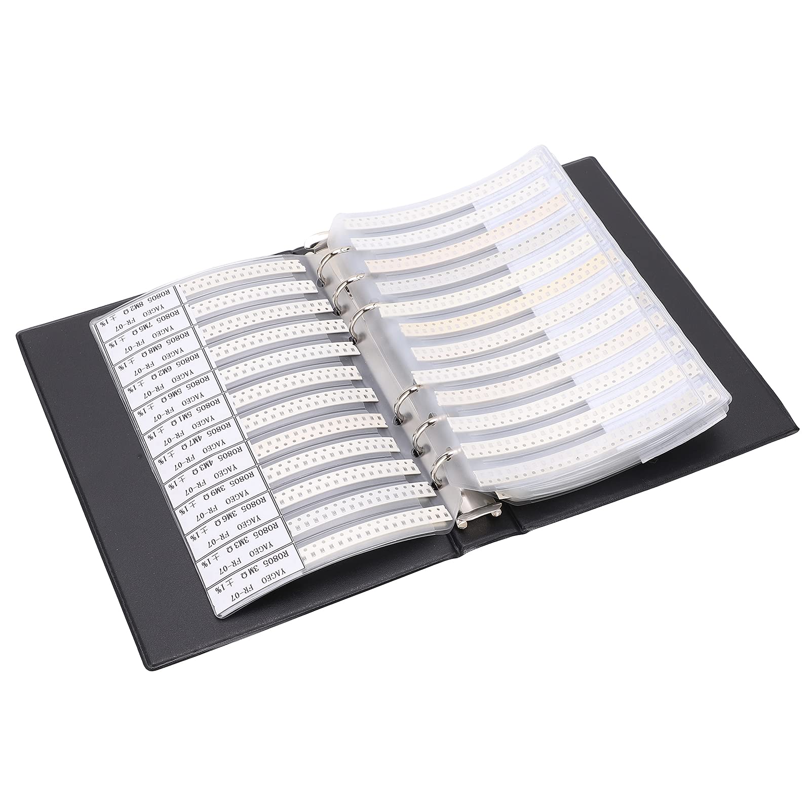 Risegun 0805 Series Resistor Kit SMD Resistor Sample Book, 4250 Pcs, 170 Value 0805 Series Electronic Components Kit, Includes Various Resistors for Circuit Projects von Risegun