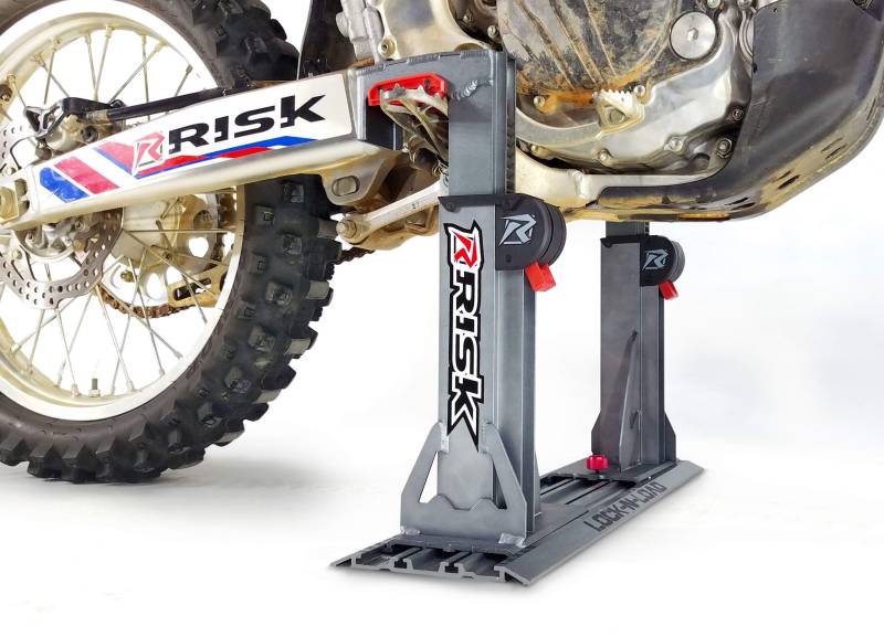 Risk Racing Lock N Load Pro Motorrad Transportständer Enduro MX von Risk Racing