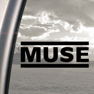 Muse Schwarz Aufkleber Rock Band Car Truck Bumper Window Sticker von Ritrama von Ritrama