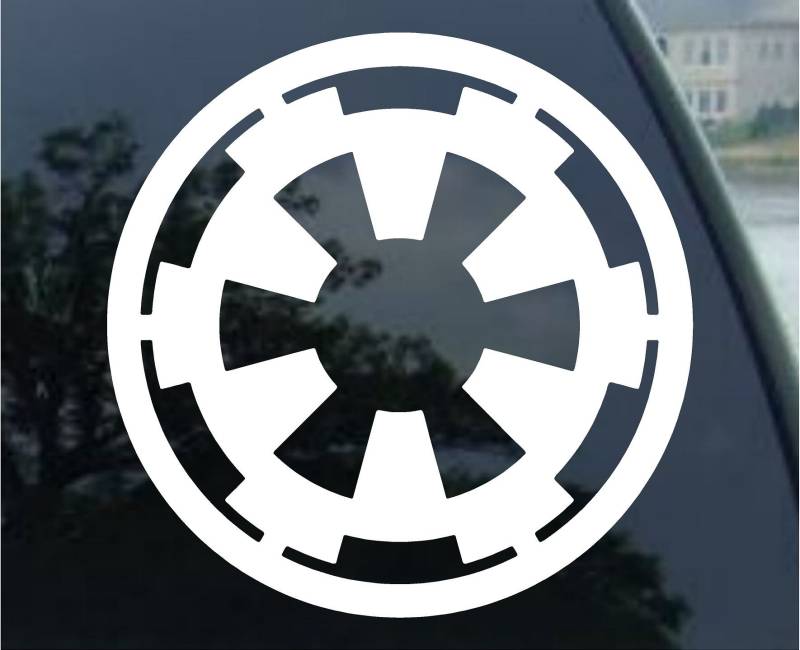 Star Wars Decal Galactic Empire Truck Window Auto-Sticker Galaktisches Imperium von Ritrama