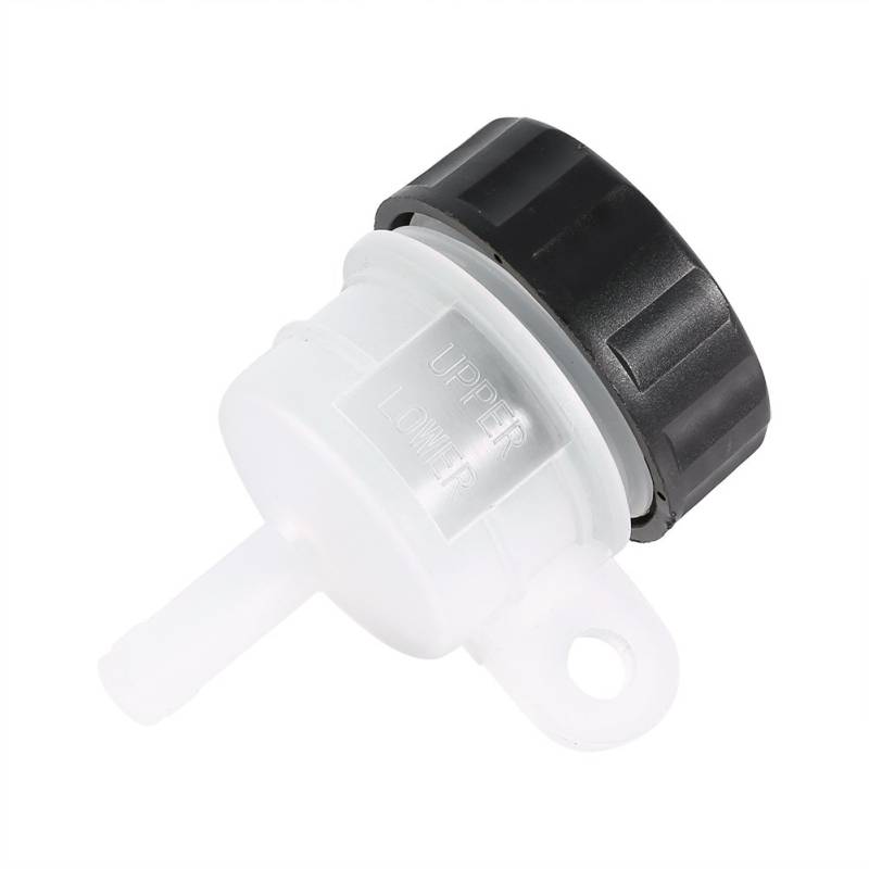 Hauptbremszylinder Öltank, Motorrad Foot Rear Oil Cup, Motorcycle Foot Rear Brake Master Cylinder Tank Oil Cup Universeller Motorradfuß Flüssigkeitsbehälter für SRX600 1986 von Riuty