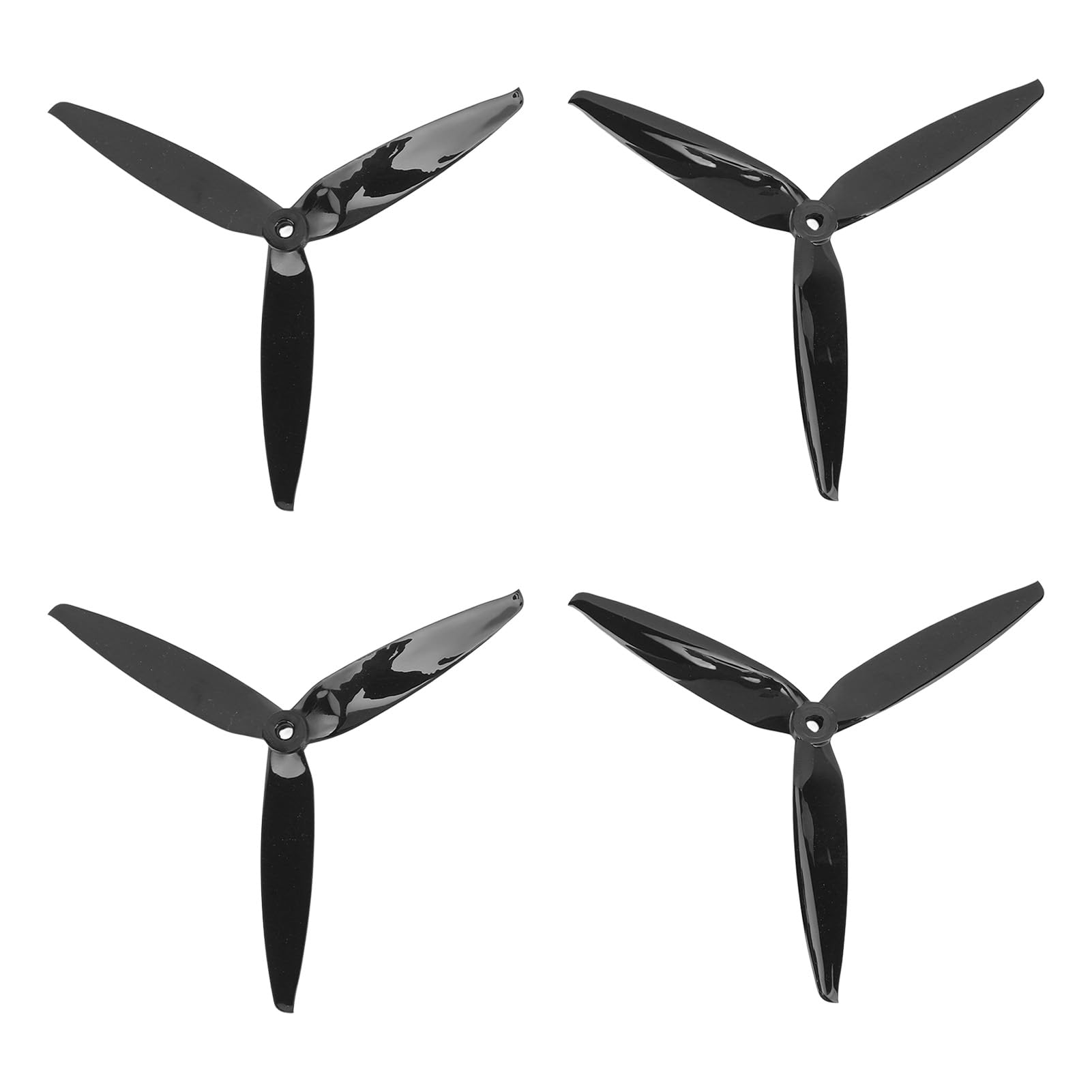 FPV Blade Propeller Wear-Sof-Design für 7 Zoll 8 Zoll RC-Drohnen Wirken Wirkungsbeständiges Material (BLACK) von Riuulity