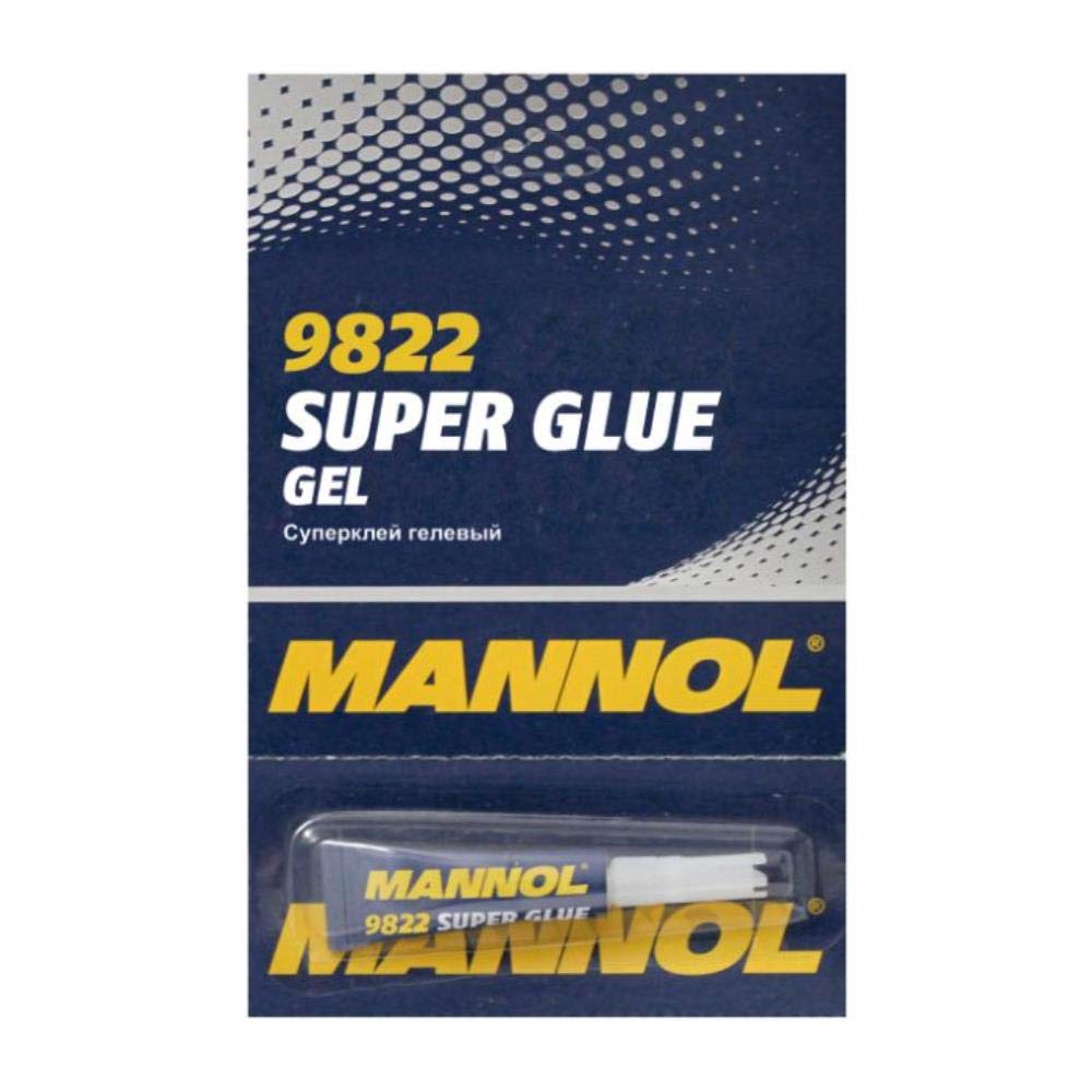 River Direct MANNOL 9822 SUPER Glue Gel SEKUNDENKLEBER ALLESKLEBER KLEBSTOFF 3G von River Direct