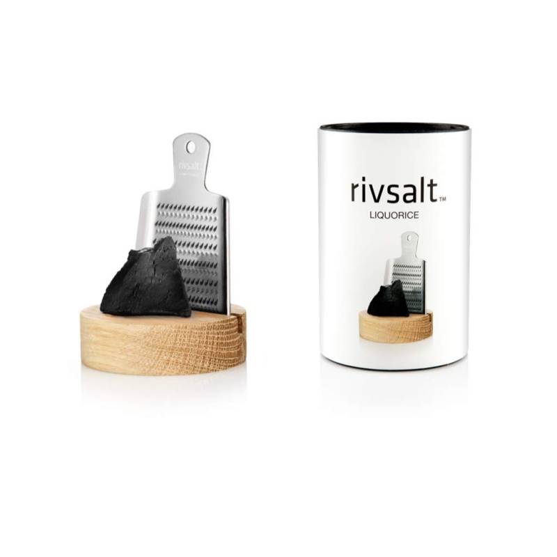 rivsalt LIQUORICE - LAKRITZE Reibe Set von RIVSALT