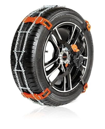 Weisenfels Schneeketten – Modell TRAK M92 – Größe 245/40 R21 – zugelassen nach EORM V5117 von Rixto