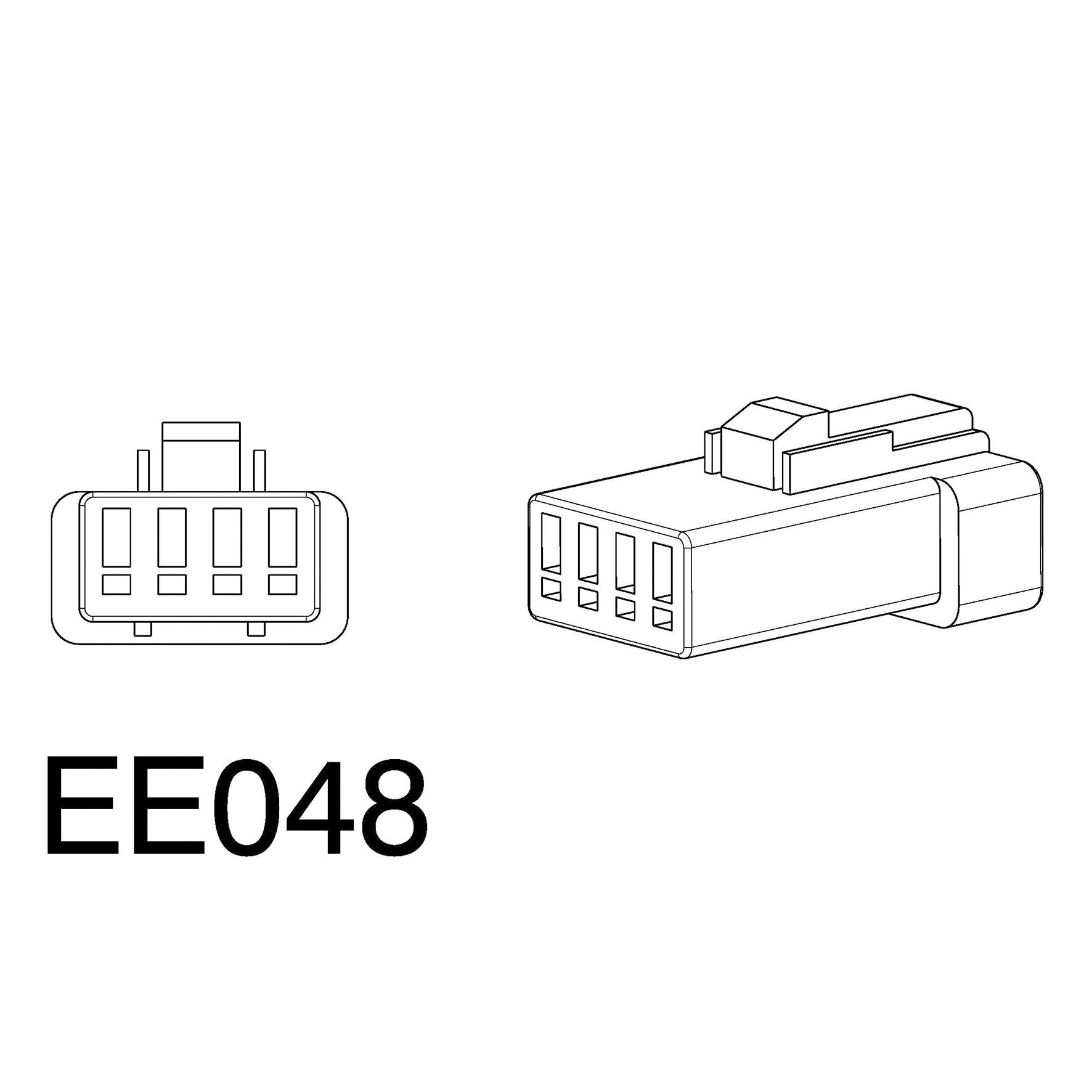 Rizoma Adapterkabel für Spiegelblinker an OEM-Stecker EE048H für MV von Rizoma