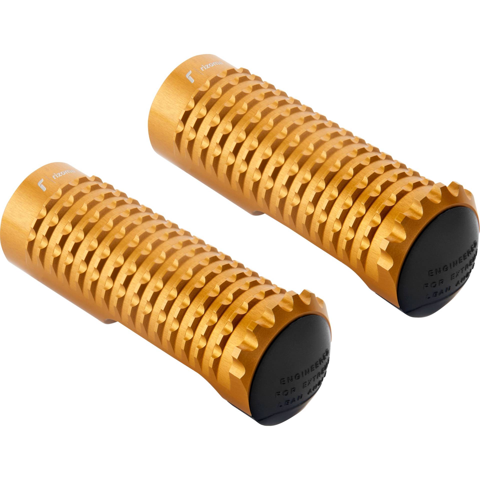 Rizoma Fußrastenpaar Ø18mm Extreme ohne Adaptergelenke! PE631G gold von Rizoma