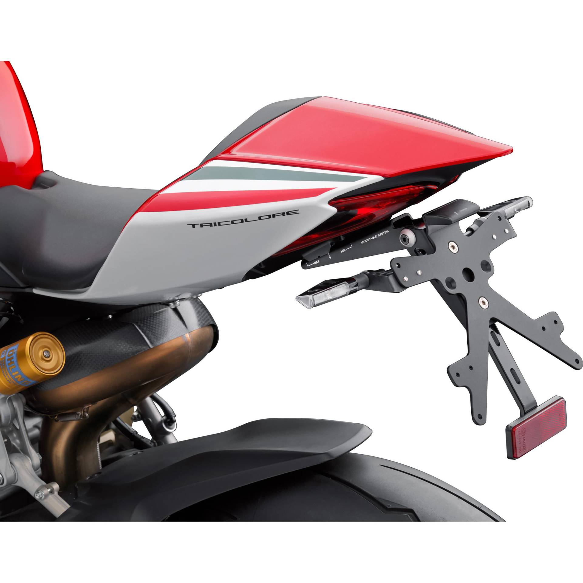 Rizoma Kennzeichenhalter Fox PT514 für Ducati Panigale von Rizoma