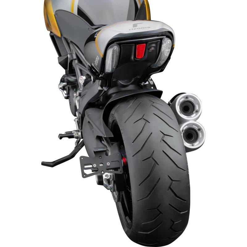 Rizoma Kennzeichenhalter Outside PT510B für Ducati Diavel 1200 von Rizoma