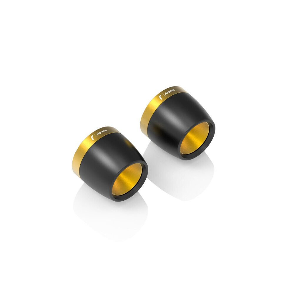 Rizoma Lenkerendenpaar Ø32mm MA542G gold/schwarz von Rizoma