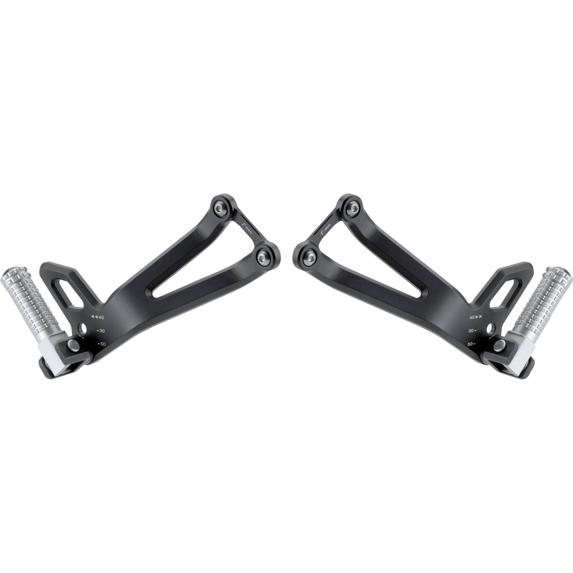 Rizoma Soziusrasten Halter Kit PE680B für Yamaha MT/Tracer/XSR von Rizoma