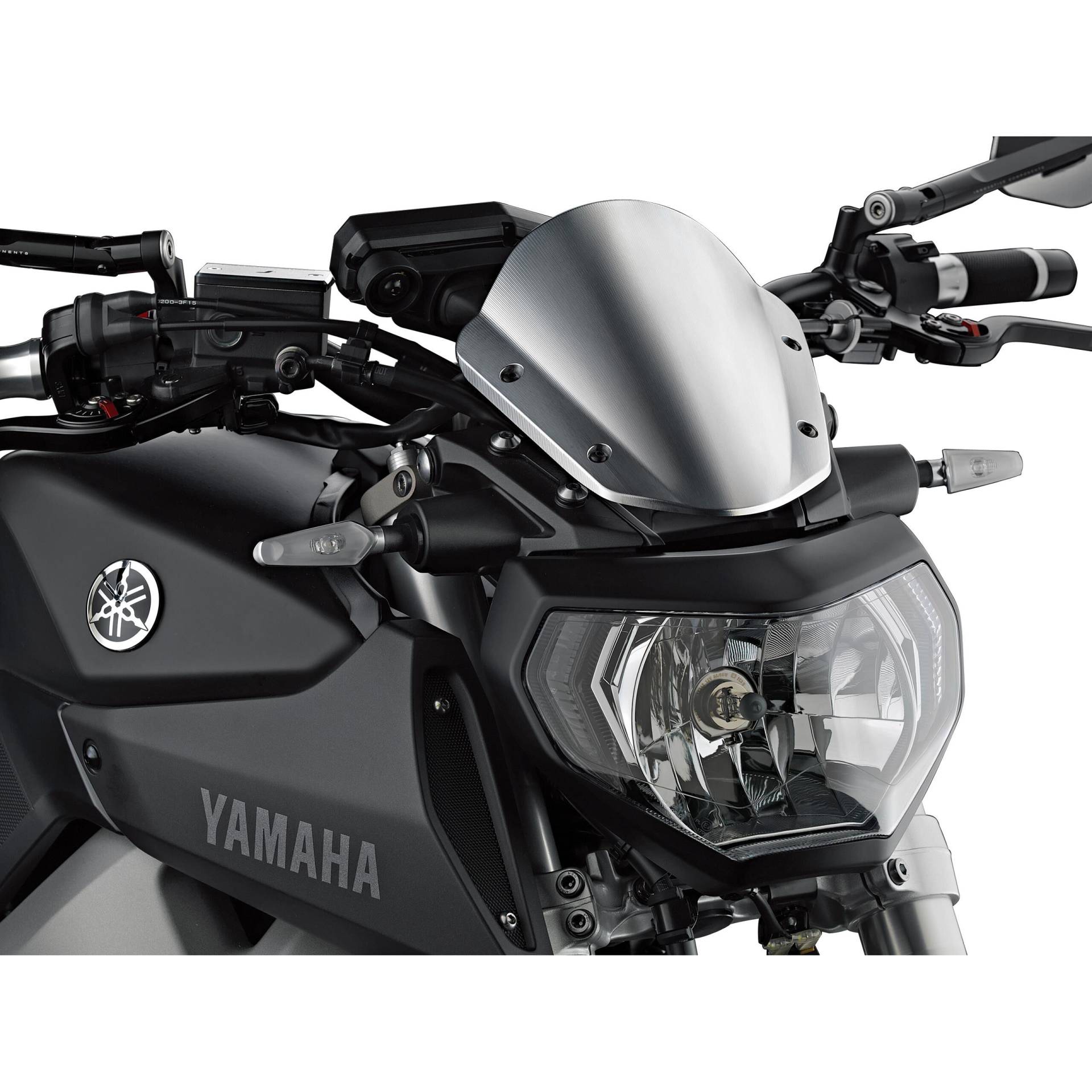 Rizoma Windschild Alu ZBW102A schwarz für BMW R nineT von Rizoma