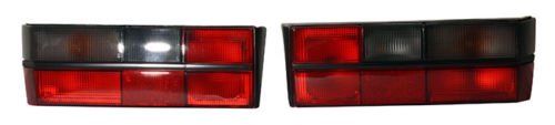 Rnr Spares Golf Mk1 Rücklicht Set/hinten Lampen Paar South African Spec: Rot/Schwarz, Passend für MK1 Golf 1979–1983 Modelle von Rnr Spares