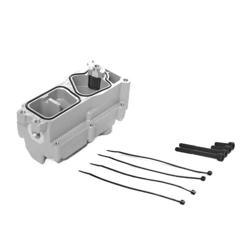 12V Turboladerantrieb kompatibel for Cummins X15 2017-2019 mit Kühlwasserloch PN-5355724 5355724 5358453 5501185RX Baggerteile von RoOfys