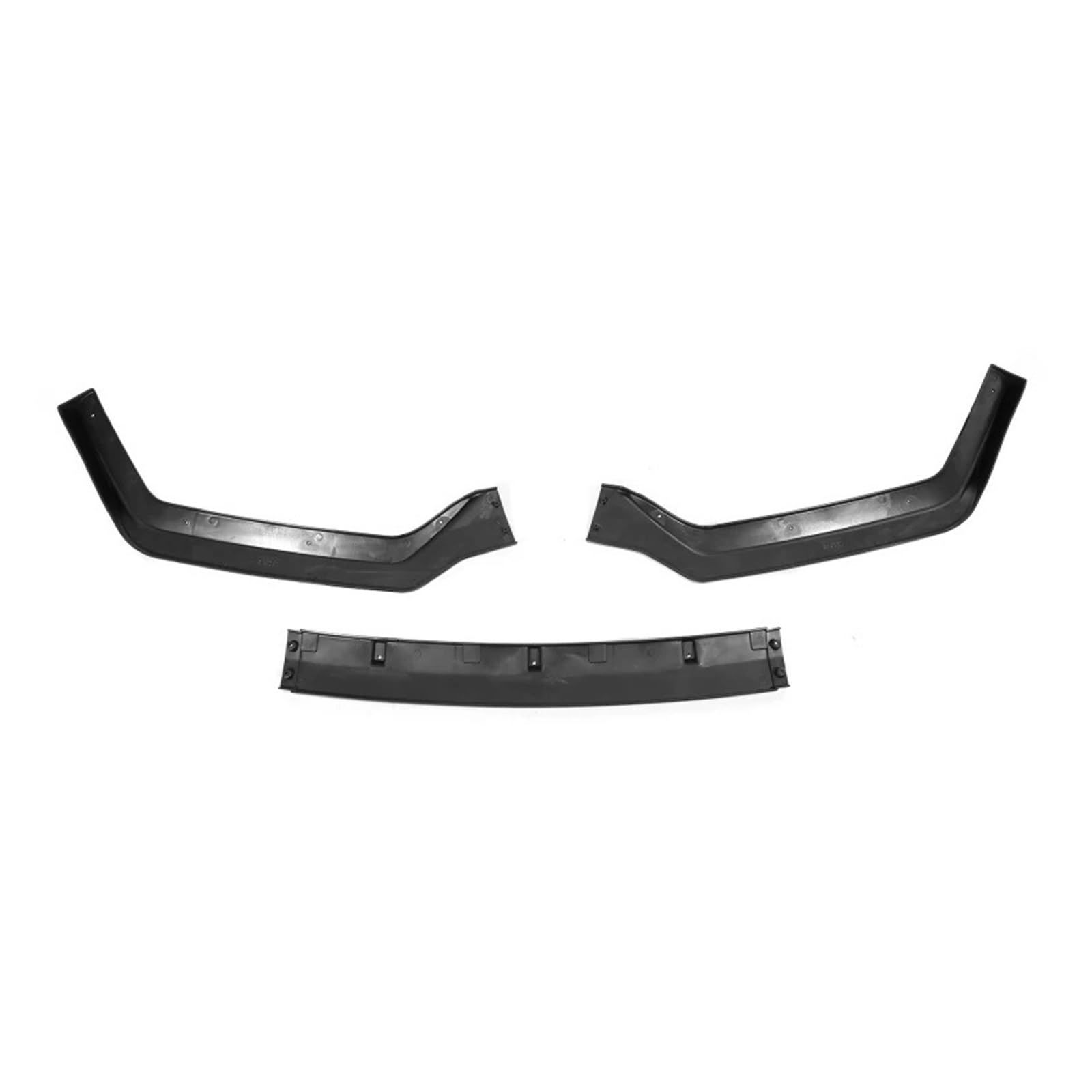 3 Teile/Satz Auto Vorderen Stoßfänger Lip Spoiler Splitter Kompatibel for Infiniti Q50 Sport Modell 2014-2021(Glossy Black 18-21) von RoOfys