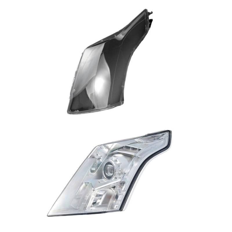 Auto Front Scheinwerfer Abdeckung Scheinwerfer Shell Lampcover Kompatibel for Cadillac SRX 2010 2011 2012 2013 2014 2015 Auto Objektiv Glas lampenschirm Fall(Left) von RoOfys