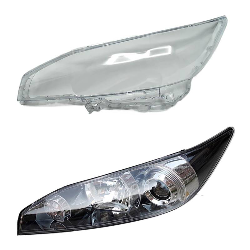 Auto-Frontscheinwerferkappen kompatibel for Toyota Wish 2009 2010 2011 2012 2013 2014 2015 Glas-Scheinwerferabdeckung Auto Lampenschirm Lampenlinsenschale(Left) von RoOfys