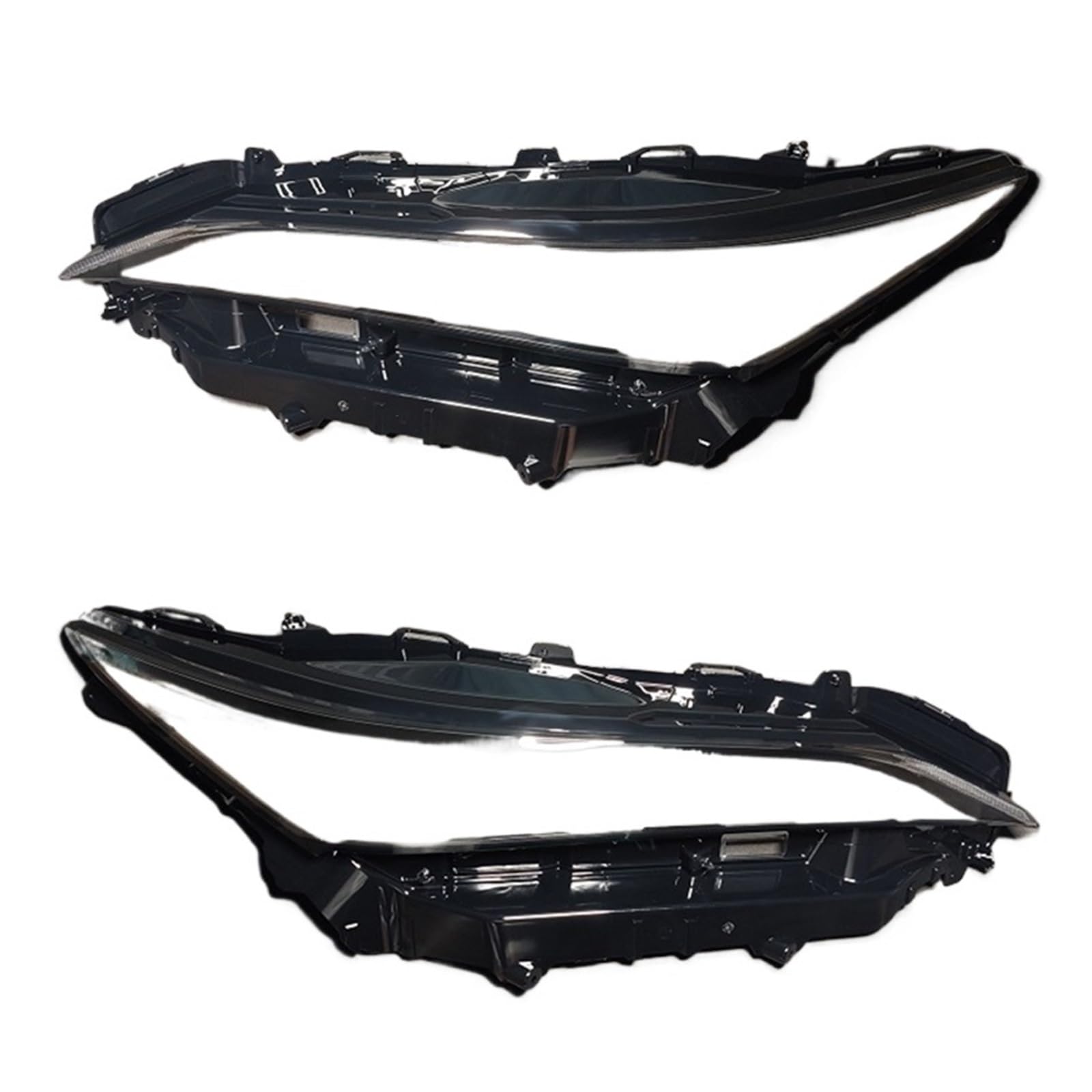 Auto-Scheinwerfer-Abdeckung, Scheinwerfer-Objektivschale, Plexiglas-Kopflampengehäuse, transparenter Lampenschirm, kompatibel for Toyota und Venza Harrier 22–23(Left and Right 2 Pcs) von RoOfys