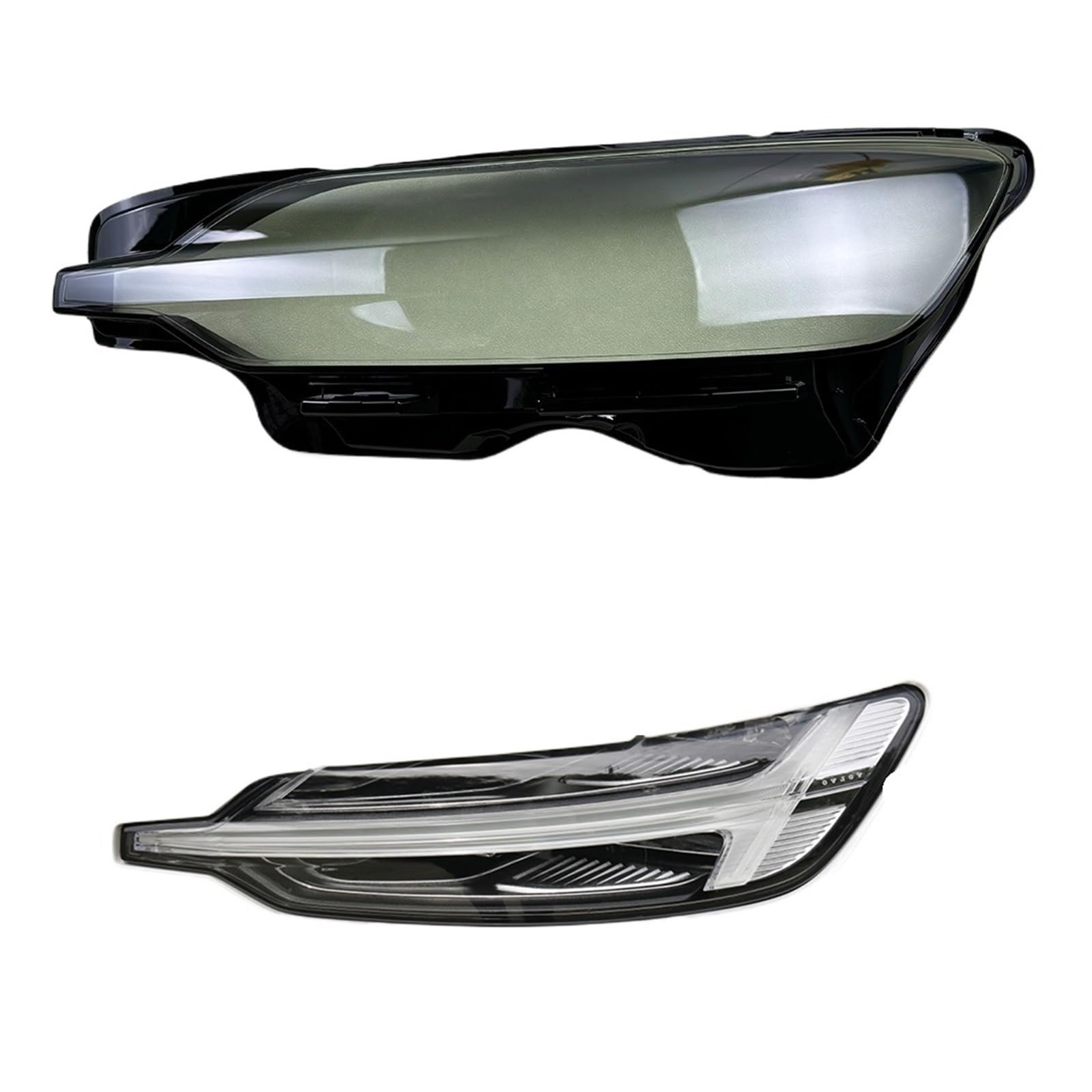 Ersatzteile kompatibel for Volvo S60 2020–2024, Auto-Frontscheinwerfer-Abdeckung, Auto-Scheinwerfer-Lampenschirm, Lampenabdeckung, Kopflampen-Licht-Linsenschale(Left) von RoOfys