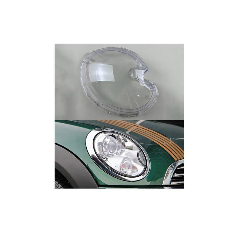 Kompatibel for BMW Kompatibel for MINI R55 R56 2007-2013 Auto Scheinwerfer Abdeckung Lampcover Lampenschirm Lampe Glas Objektiv fall Auto Licht Kappen(High Right) von RoOfys