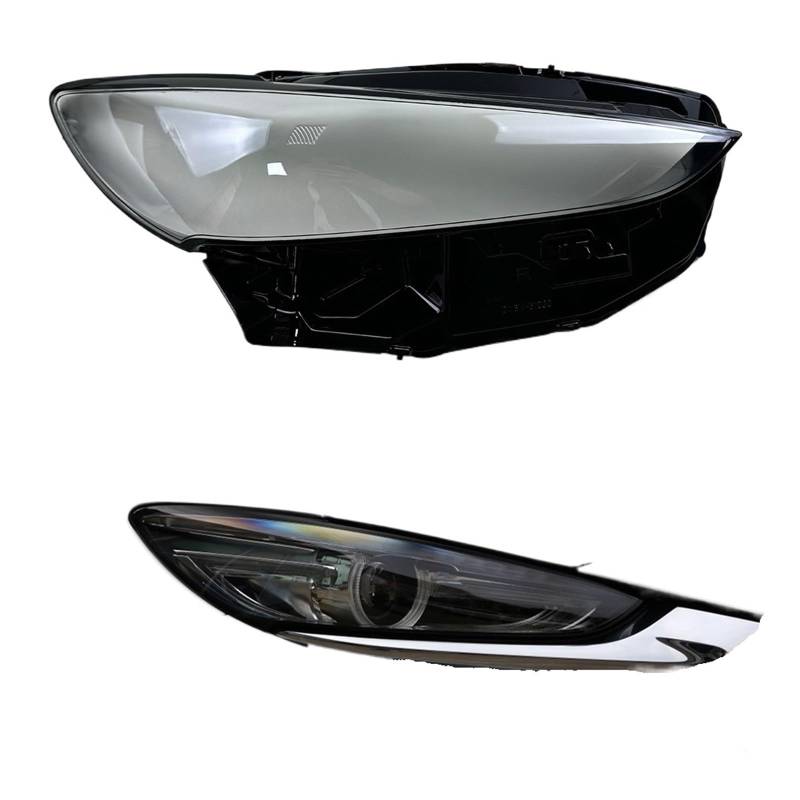 Kompatibel for Mazda 6, kompatibel for Atenza 20–22, transparentes Lichtgehäuse, Frontscheinwerfer-Abdeckung, Auto-Scheinwerfer-Lampenschirm, Glas-Lampengehäuse-Kappe(Right) von RoOfys