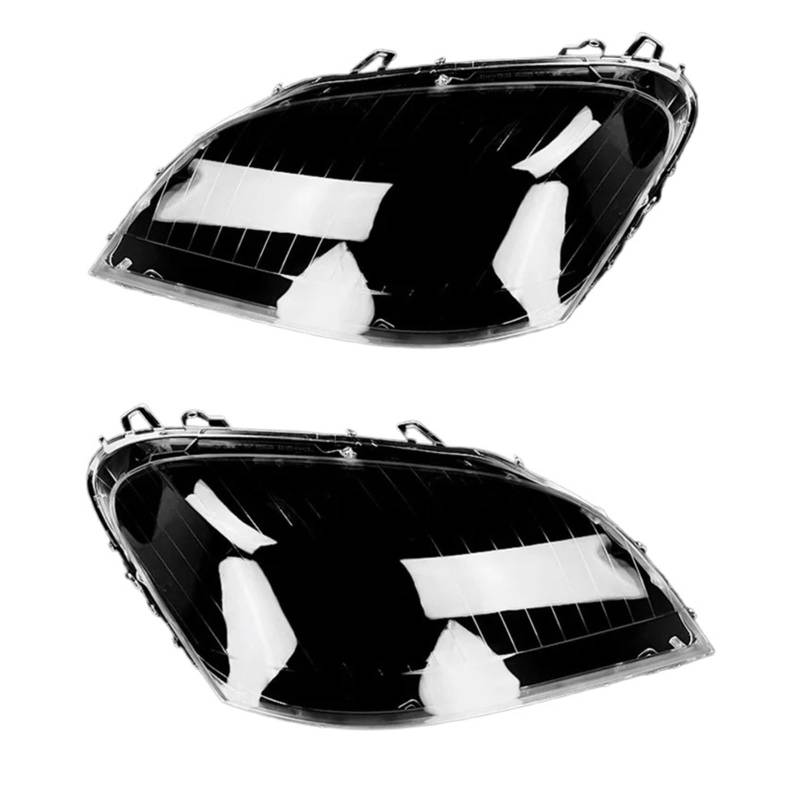 Kompatibel for Mercedes Benz W164 M-Klasse ML350 ML500 2005 2006 2007. Scheinwerferabdeckung, Scheinwerferlinse, Glas, Lampengehäuse, transparenter Lampenschirm(Left and Right 2 Pcs) von RoOfys