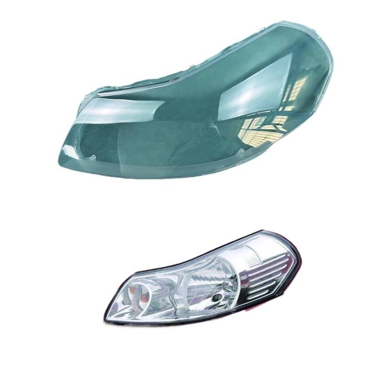 Kompatibel for Suzuki Tianyu SX4 2006-2016 Front Scheinwerfer Abdeckung Transparente Maske Lampe Schatten Scheinwerfer Shell Objektiv Auto Ersatzteile(Left) von RoOfys