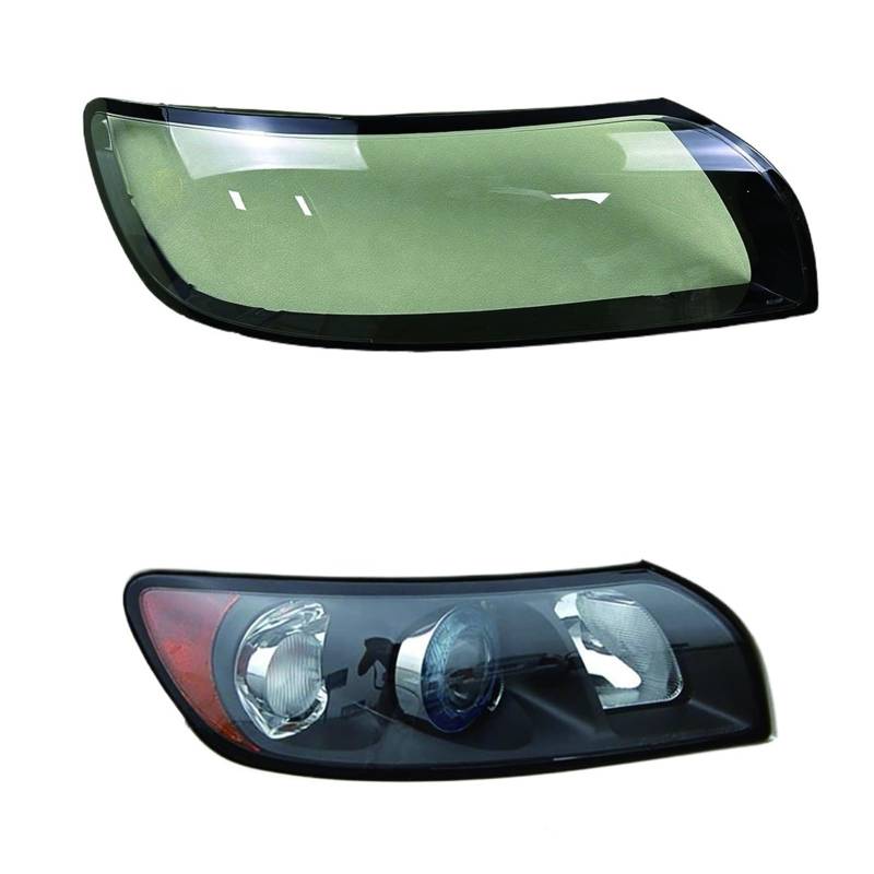 Kompatibel for Volvo S40 2004 2005 2006, transparenter Lampenschirm, Frontscheinwerferschale, Scheinwerferabdeckung, Linse, glas, Auto-Ersatzteile(Right 1PCS) von RoOfys