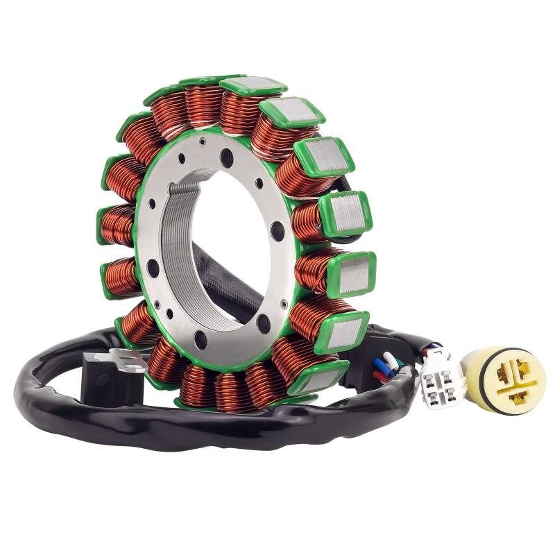 Road Passion 5GH-81410-00 Spule lichtmaschine stator Motorrad Magneto Stator Zündspule für YAMAHA YFM350FWA Grizzly 350 4WD 2007-2016 Grizzly 350 4WD Hunter 2007-2013 von Road Passion