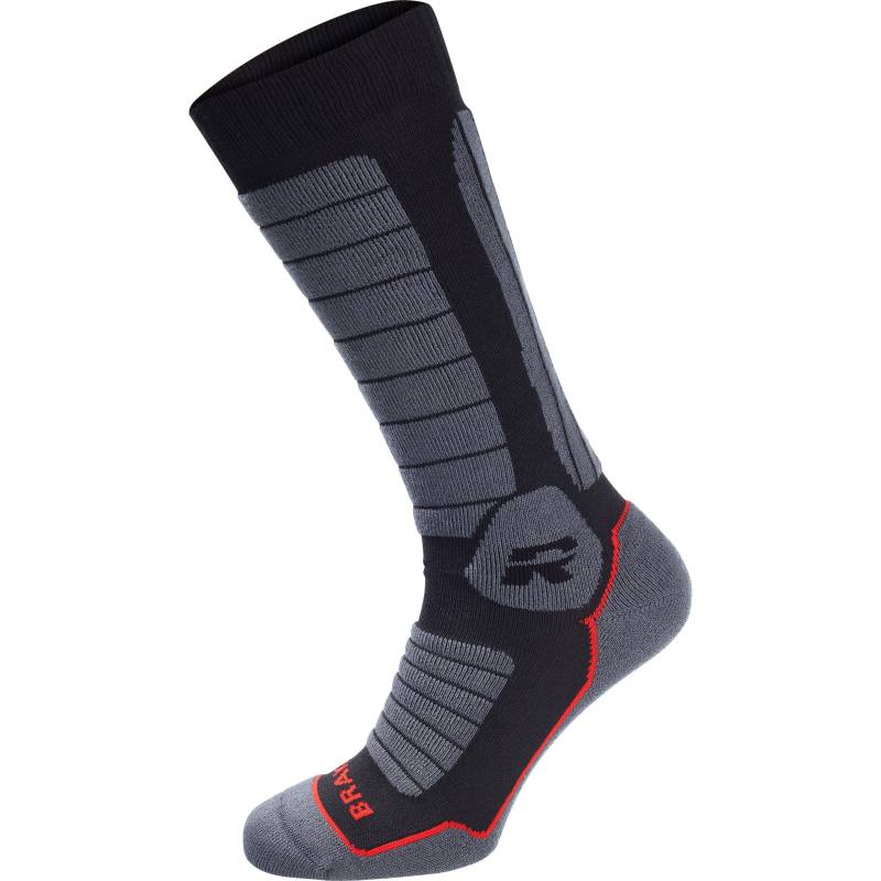 Road Funktionssocken Thermolite® lang 1.0 schwarz/rot 42-47 von Road