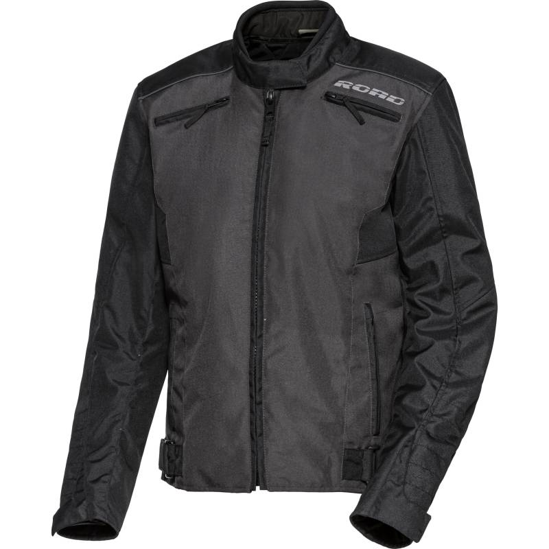 Road Sport Damen Textiljacke 1.0 schwarz/grau M Damen von Road